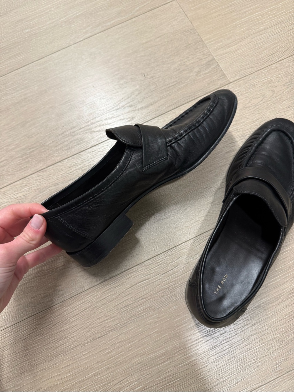 The Row Leather Loafers - Picture 8 of 9